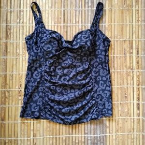 Merona Swim Top Tankini Bikini